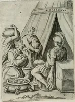 Picture 35 of 157 from Achillis Bocchii Bonon. Symbolicarum quaestionum, de vniuerso genere, quas serio ludebat, libri quinque (1574), leaf 119