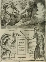 An illustration from Achillis Bocchii Bonon. Symbolicarum quaestionum, de vniuerso genere, quas serio ludebat, libri quinque (1574)