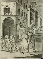 An illustration from Achillis Bocchii Bonon. Symbolicarum quaestionum, de vniuerso genere, quas serio ludebat, libri quinque (1574)