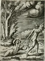 An illustration from Achillis Bocchii Bonon. Symbolicarum quaestionum, de vniuerso genere, quas serio ludebat, libri quinque (1574)
