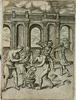 An illustration from Achillis Bocchii Bonon. Symbolicarum quaestionum, de vniuerso genere, quas serio ludebat, libri quinque (1574)