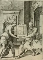 Picture 64 of 157 from Achillis Bocchii Bonon. Symbolicarum quaestionum, de vniuerso genere, quas serio ludebat, libri quinque (1574), leaf 181
