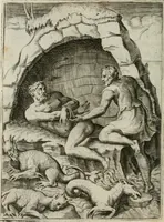 Picture 66 of 157 from Achillis Bocchii Bonon. Symbolicarum quaestionum, de vniuerso genere, quas serio ludebat, libri quinque (1574), leaf 185