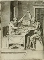 Picture 73 of 157 from Achillis Bocchii Bonon. Symbolicarum quaestionum, de vniuerso genere, quas serio ludebat, libri quinque (1574), leaf 201