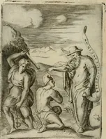 An illustration from Achillis Bocchii Bonon. Symbolicarum quaestionum, de vniuerso genere, quas serio ludebat, libri quinque (1574)