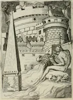 Picture 102 of 157 from Achillis Bocchii Bonon. Symbolicarum quaestionum, de vniuerso genere, quas serio ludebat, libri quinque (1574), leaf 261