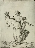 Picture 109 of 157 from Achillis Bocchii Bonon. Symbolicarum quaestionum, de vniuerso genere, quas serio ludebat, libri quinque (1574), leaf 275
