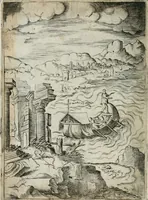 An illustration from Achillis Bocchii Bonon. Symbolicarum quaestionum, de vniuerso genere, quas serio ludebat, libri quinque (1574)