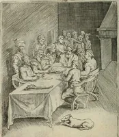 An illustration from Achillis Bocchii Bonon. Symbolicarum quaestionum, de vniuerso genere, quas serio ludebat, libri quinque (1574)