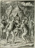 An illustration from Achillis Bocchii Bonon. Symbolicarum quaestionum, de vniuerso genere, quas serio ludebat, libri quinque (1574)