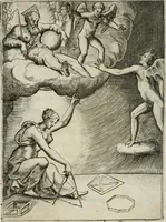 Picture 132 of 157 from Achillis Bocchii Bonon. Symbolicarum quaestionum, de vniuerso genere, quas serio ludebat, libri quinque (1574), leaf 327
