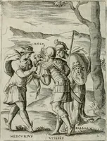 Picture 135 of 157 from Achillis Bocchii Bonon. Symbolicarum quaestionum, de vniuerso genere, quas serio ludebat, libri quinque (1574), leaf 335