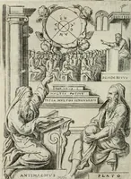 An illustration from Achillis Bocchii Bonon. Symbolicarum quaestionum, de vniuerso genere, quas serio ludebat, libri quinque (1574)