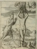 An illustration from Achillis Bocchii Bonon. Symbolicarum quaestionum, de vniuerso genere, quas serio ludebat, libri quinque (1574)