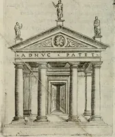 An illustration from Achillis Bocchii Bonon. Symbolicarum quaestionum, de vniuerso genere, quas serio ludebat, libri quinque (1574)