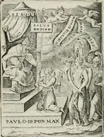 An illustration from Achillis Bocchii Bonon. Symbolicarum quaestionum, de vniuerso genere, quas serio ludebat, libri quinque (1574)