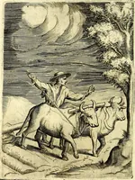 An illustration from Achillis Bocchii Bonon. Symbolicarvm qvaestionvm, de vniverso genere, quas serio ludebat, libri qvinqve (1574)