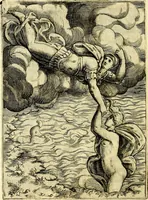 An illustration from Achillis Bocchii Bonon. Symbolicarvm qvaestionvm, de vniverso genere, quas serio ludebat, libri qvinqve (1574)