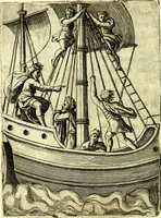 An illustration from Achillis Bocchii Bonon. Symbolicarvm qvaestionvm, de vniverso genere, quas serio ludebat, libri qvinqve (1574)