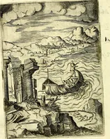 An illustration from Achillis Bocchii Bonon. Symbolicarvm qvaestionvm, de vniverso genere, quas serio ludebat, libri qvinqve (1574)