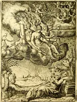 An illustration from Achillis Bocchii Bonon. Symbolicarvm qvaestionvm, de vniverso genere, quas serio ludebat, libri qvinqve (1574)