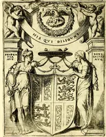 An illustration from Achillis Bocchii Bonon. Symbolicarvm qvaestionvm, de vniverso genere, quas serio ludebat, libri qvinqve (1574)