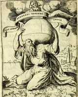 An illustration from Achillis Bocchii Bonon. Symbolicarvm qvaestionvm, de vniverso genere, quas serio ludebat, libri qvinqve (1574)