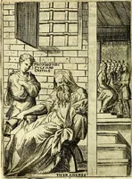 An illustration from Achillis Bocchii Bonon. Symbolicarvm qvaestionvm, de vniverso genere, quas serio ludebat, libri qvinqve (1574)