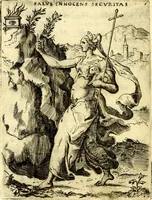 An illustration from Achillis Bocchii Bonon. Symbolicarvm qvaestionvm, de vniverso genere, quas serio ludebat, libri qvinqve (1574)