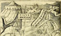 An illustration from Achillis Bocchii Bonon. Symbolicarvm qvaestionvm, de vniverso genere, quas serio ludebat, libri qvinqve (1574)