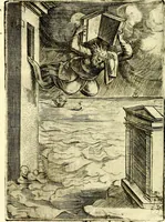 An illustration from Achillis Bocchii Bonon. Symbolicarvm qvaestionvm, de vniverso genere, quas serio ludebat, libri qvinqve (1574)