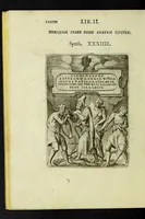 An illustration from Achillis Bocchii Bonon. Symbolicarvm qvaestionvm, de vniverso genere, quas serio ludebat, libri qvinqve (1574)