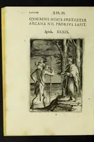 Picture 20 of 68 from Achillis Bocchii Bonon. Symbolicarvm qvaestionvm, de vniverso genere, quas serio ludebat, libri qvinqve (1574), leaf 136