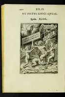 Picture 22 of 68 from Achillis Bocchii Bonon. Symbolicarvm qvaestionvm, de vniverso genere, quas serio ludebat, libri qvinqve (1574), leaf 148