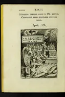 Picture 30 of 68 from Achillis Bocchii Bonon. Symbolicarvm qvaestionvm, de vniverso genere, quas serio ludebat, libri qvinqve (1574), leaf 182
