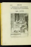 Picture 34 of 68 from Achillis Bocchii Bonon. Symbolicarvm qvaestionvm, de vniverso genere, quas serio ludebat, libri qvinqve (1574), leaf 200