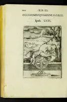 Picture 36 of 68 from Achillis Bocchii Bonon. Symbolicarvm qvaestionvm, de vniverso genere, quas serio ludebat, libri qvinqve (1574), leaf 206