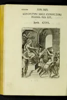 Picture 56 of 68 from Achillis Bocchii Bonon. Symbolicarvm qvaestionvm, de vniverso genere, quas serio ludebat, libri qvinqve (1574), leaf 298