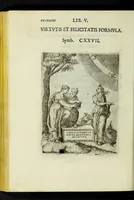 Picture 60 of 68 from Achillis Bocchii Bonon. Symbolicarvm qvaestionvm, de vniverso genere, quas serio ludebat, libri qvinqve (1574), leaf 328