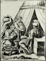 Picture 68 of 68 from Achillis Bocchii Bonon. Symbolicarvm qvaestionvm, de vniverso genere, quas serio ludebat, libri qvinqve (1574), leaf 421