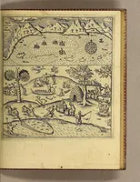 An illustration from Achte Schiffahrt oder Kurtze Beschreibung etlicher Reysen so die Holländer vnd Seeländer in die Ost Indien von Anno 1599. biss Anno 1604. gethan: : vnd was ihnen auff denselben begegnet. (1608)