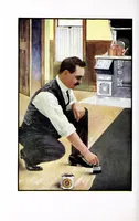 An illustration from Acme Quality painting guide book : a guide book of information for painters, decorators, architects, contractors and householders. (1916)