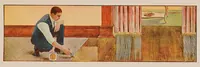 An illustration from Acme quality painting guide book : a guide book of information for painters, decorators, architects, contractors and householders .. (1923)