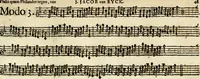 An illustration from [A composite music volume : containing Der Fluyten Lust-Hof, vol Psalmen, Paduanen, Allemanden, Couranten, Balletten, Airs, &c. konstigh en lieflik gefigureert, met veel veranderingen and 'T uitnemed kabinet, vol Pavanen, Almanden, Sarbanden, Couranten, Balletten, Intraden, Airs, &c. en de nieuwste voizen, om met 2 en 3 fioolen, of ander speel-tuigh te gebruiken] (1649)