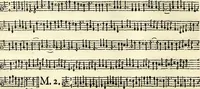 An illustration from [A composite music volume : containing Der Fluyten Lust-Hof, vol Psalmen, Paduanen, Allemanden, Couranten, Balletten, Airs, &c. konstigh en lieflik gefigureert, met veel veranderingen and 'T uitnemed kabinet, vol Pavanen, Almanden, Sarbanden, Couranten, Balletten, Intraden, Airs, &c. en de nieuwste voizen, om met 2 en 3 fioolen, of ander speel-tuigh te gebruiken] (1649)