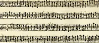An illustration from [A composite music volume : containing Der Fluyten Lust-Hof, vol Psalmen, Paduanen, Allemanden, Couranten, Balletten, Airs, &c. konstigh en lieflik gefigureert, met veel veranderingen and 'T uitnemed kabinet, vol Pavanen, Almanden, Sarbanden, Couranten, Balletten, Intraden, Airs, &c. en de nieuwste voizen, om met 2 en 3 fioolen, of ander speel-tuigh te gebruiken] (1649)