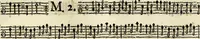 An illustration from [A composite music volume : containing Der Fluyten Lust-Hof, vol Psalmen, Paduanen, Allemanden, Couranten, Balletten, Airs, &c. konstigh en lieflik gefigureert, met veel veranderingen and 'T uitnemed kabinet, vol Pavanen, Almanden, Sarbanden, Couranten, Balletten, Intraden, Airs, &c. en de nieuwste voizen, om met 2 en 3 fioolen, of ander speel-tuigh te gebruiken] (1649)