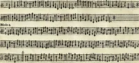 An illustration from [A composite music volume : containing Der Fluyten Lust-Hof, vol Psalmen, Paduanen, Allemanden, Couranten, Balletten, Airs, &c. konstigh en lieflik gefigureert, met veel veranderingen and 'T uitnemed kabinet, vol Pavanen, Almanden, Sarbanden, Couranten, Balletten, Intraden, Airs, &c. en de nieuwste voizen, om met 2 en 3 fioolen, of ander speel-tuigh te gebruiken] (1649)
