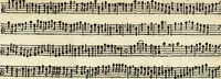 An illustration from [A composite music volume : containing Der Fluyten Lust-Hof, vol Psalmen, Paduanen, Allemanden, Couranten, Balletten, Airs, &c. konstigh en lieflik gefigureert, met veel veranderingen and 'T uitnemed kabinet, vol Pavanen, Almanden, Sarbanden, Couranten, Balletten, Intraden, Airs, &c. en de nieuwste voizen, om met 2 en 3 fioolen, of ander speel-tuigh te gebruiken] (1649)