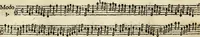 An illustration from [A composite music volume : containing Der Fluyten Lust-Hof, vol Psalmen, Paduanen, Allemanden, Couranten, Balletten, Airs, &c. konstigh en lieflik gefigureert, met veel veranderingen and 'T uitnemed kabinet, vol Pavanen, Almanden, Sarbanden, Couranten, Balletten, Intraden, Airs, &c. en de nieuwste voizen, om met 2 en 3 fioolen, of ander speel-tuigh te gebruiken] (1649)